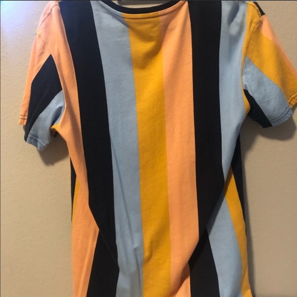 Pacsun Basics Colorful Striped Tee - Picture 2 of 4